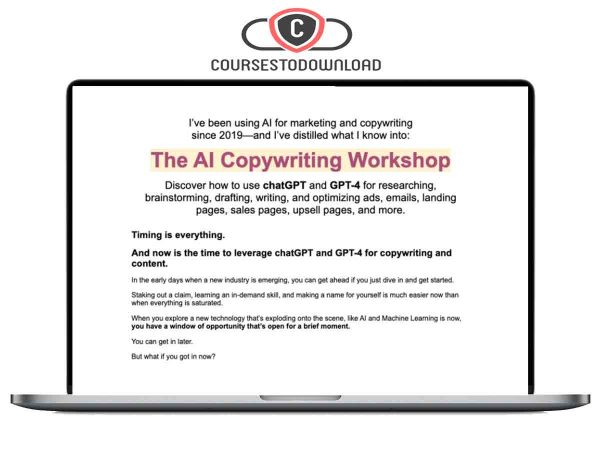 Sam Woods – The AI Copywriting Workshop (Complete Edition) Download