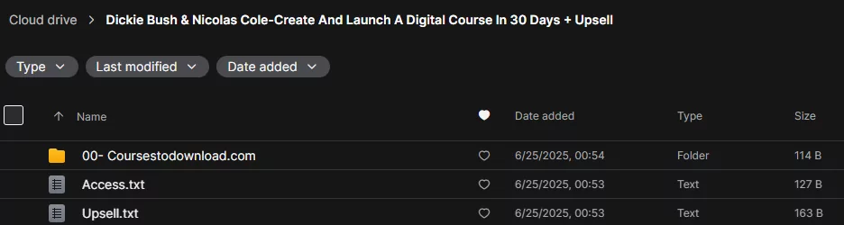 Dickie Bush & Nicolas Cole-Create And Launch A Digital Course In 30 Days + UpsellDickie Bush & Nicolas Cole-Create And Launch A Digital Course In 30 Days + Upsell