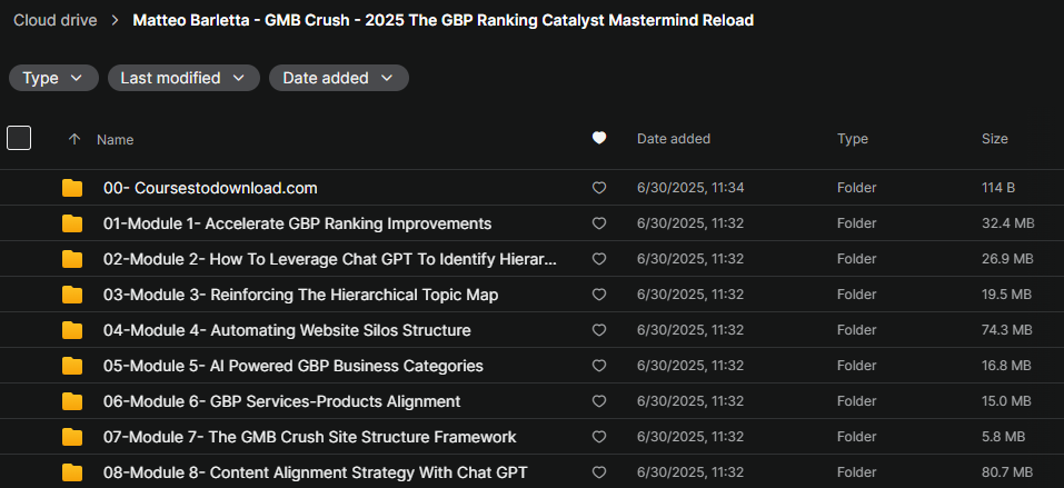 Matteo Barletta - GMB Crush - 2025 The GBP Ranking Catalyst Mastermind Reload