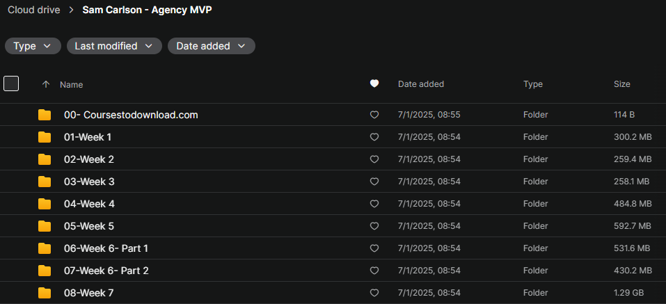 Sam Carlson - Agency MVP